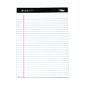 TOPS™ Docket™ Writing Pads, 8 1/2" x 11 3/4", Legal Ruled, 50 Sheets Per Pad, White, Pack Of 12 Pads