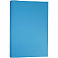 JAM Paper® Ledger Matte Paper, Celestial Blue, Ledger (11" x 17"), 100 Sheets Per Pack, 24 Lb, 30% Recycled 1 thumbnail image