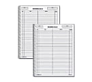 Rediform® Incoming/Outgoing Call Register Book, 100 Sheets, 8 1/2" x 11"