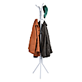 Mind Reader Freestanding Coat Stands, 69"H x 16-1/2"W x 14-3/4"L, White, Set Of 2 Stands 1 thumbnail image