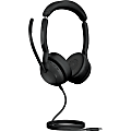 Jabra Evolve2 50 Headset - Stereo - USB Type C - Wired/Wireless - Bluetooth - 98.4 ft - 20 Hz - 20 kHz - 25089989899 1 thumbnail image