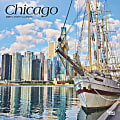 2025 BrownTrout Chicago Monthly Plastic-Free Square Wall Calendar, 12" x 12", American Cities, January to December 2025, 9781975474645 1 thumbnail image