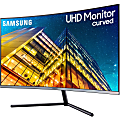 Samsung U32R590CWN 32" 4K UHD Curved Screen LCD Monitor - 16:9 - Dark Blue Gray - 32" Class - 3840 x 2160 - 1.07 Billion Colors - 250 Nit Typical, Minimum - 4 ms - HDMI - DisplayPort