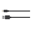 Belkin® MIXIT Lightning-To-USB ChargeSync Cables, 4', Black, Pack Of 2 Cables 1 thumbnail image