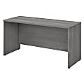 Bush Business Furniture Studio C 60"W Credenza Computer Desk, Platinum Gray, Standard Delivery