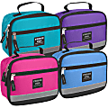 Fridge Pak Lunch Boxes With Clips, 7-1/4”H x 9”W x 4”D, Pink/Teal/Purple/Blue, Pack Of 24 Lunch Boxes 1 thumbnail image
