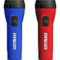Eveready LED Economy Flashlight - LED - Bright White - 25 lm Lumen - 1 x D - Alkaline - Battery - Polypropylene - Assorted - 4 / Carton 1 thumbnail image
