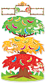 Scholastic Jingle Jungle Management Tree Bulletin Board