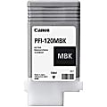 Canon PFI-120 MBK - 130 ml - matte black - original - ink tank - for imagePROGRAF GP-200, GP-300, TM-200, TM-205, TM-300, TM-305