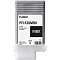Canon PFI-120 MBK - 130 ml - matte black - original - ink tank - for imagePROGRAF GP-200, GP-300, TM-200, TM-205, TM-300, TM-305 1 thumbnail image