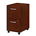 Bush Business Furniture Studio C 20-1/6"D Vertical 2-Drawer Mobile File Cabinet, Hansen Cherry, Delivery