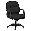 HON® Pillow Soft Executive Mid-Back Chair, Black 1 thumbnail image