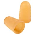 Swingline® Rubber Fingertips, #13, 3/4" Diameter, Amber, Box Of 12 1 thumbnail image