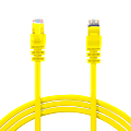 GearIT Snagless RJ-45 Computer LAN CAT5E Ethernet Patch Cable, 6', Yellow, 6CAT-YELLOW