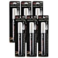 Marvy Uchida Bistro Chalk Markers, Broad Tip, White, Pack Of 6 Markers 1 thumbnail image