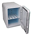 TJ Riley 0.14 Cu Ft Thermo-Electric Cooler/Warmer Mini Fridge, Blue 1 thumbnail image
