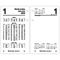 2025 AT-A-GLANCE® Daily Desk Calendar Refill, 3-1/2" x 6", Financial, January To December 1 thumbnail image