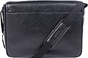 Bugatti Valentino Vegan Leather Backpack With RFID Pocket And 15.6 Laptop  Compartment, Black
