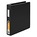 Wilson Jones® Original DublLock® 3-Ring Binder, 1 1/2" Round Rings, Black