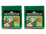 Duck Brand FrogTape Drop Cloth Pads, 36" x 2-1/2', Green, Pack Of 2 Pads 1 thumbnail image