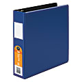 Wilson Jones® Original DublLock® Round-Ring Binder, 2" Rings, Dark Blue 1 thumbnail image