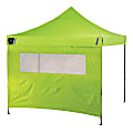 Ergodyne SHAX 6092 Heavy-Duty Pop-Up Tent Sidewall, Lime