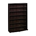 Sauder® Select Multimedia 7-Shelf Storage Tower, 45-3/8"H x 32-1/2"W x 9-3/4"D, Cinnamon Cherry