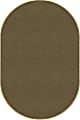 Flagship Carpets Americolors Rug, Oval, 7' 6" x 12', Almond 1 thumbnail image