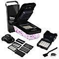 Brentwood® All-in-One Food & Vegetable Chopper, Mandoline Slicer & Cheese Grater with 4.25-Cup Storage, Black, KA-5026BK 1 thumbnail image