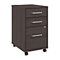 WorkPro Motiva 16"W 3-Drawer Rolling File Cabinet, Storm Gray, Installation Included 1 thumbnail image