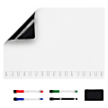 Note Tower® Magnetic Dry-Erase Whiteboard Refrigerator Board, 12" x 17", White 1 thumbnail image