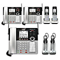 VTech® CM18445 4-Line Small Business Office Phone System, 2 x 3 Bundle