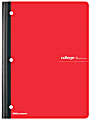 Office Depot® Brand Composition Book, 8-1/2" x 11", College Ruled, 80 Sheets, Red