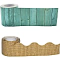 Teacher Created Resources® Shabby Chic Border Paper, 3" x 600", Multicolored, Pack Of 2 1 thumbnail image