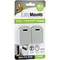 Duck Brand EasyMounts Interior Wall Picture Hanger - 15 lb (6.80 kg) Capacity - 1.6" Width x 2.3" Length - for Frame, Home, Pictures - White - 1 Each 1 thumbnail image