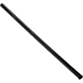 Goldmax Jumbo Individually Wrapped Flexible Straws, 7 3/4", Black, Case Of 2,500