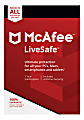 McAfee® LiveSafe™ AntiVirus Software, Unlimited Devices, For PC And Apple® Mac®, Android and iOS, Product Key Card 1 thumbnail image