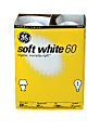 GE Soft White Incandescent Light Bulbs, 60 Watts, Pack Of 4 1 thumbnail image