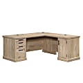 Sauder® Mason Peak™ 72"W Commercial L-Shaped Computer Desk, Prime Oak™ 1 thumbnail image
