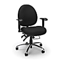 OFM 247 Series 24-Hour Big And Tall Computer Task Chair, Black