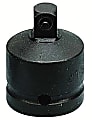 Impact Drive Adapters, 3/4 in (female square); 1/2 in (male square) drive