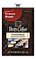 Peet's® Coffee French Roast Single-Serve Packets, 0.35 Oz, Carton Of 72