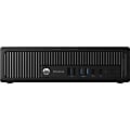 HP EliteDesk 800 G1 Desktop Computer - Core i5 i5-4590S - 4 GB RAM - 500 GB HDD - Ultra Slim - Windows 7 Professional 64-bit - Intel HD Graphics 4600 - DVD-Reader - Gigabit Ethernet - Wireless LAN 1 thumbnail image