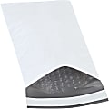Partners Brand eCom Bubble-Lined Poly Mailers, 5" x 10", White, Case Of 250