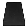 Eurostyle Barney 75" Floating Shelf, Black 1 thumbnail image