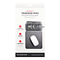 KeySmart TaskPad Mini 2-In-1 Mouse Pad And Wireless Charger, 11" x 7", Black, KS503-BLK