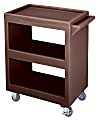 Cambro BC225 Bus Cart, 32-1/4”H x 28”W x 16”D, Dark Brown 1 thumbnail image
