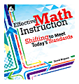 Shell Education Effective Math Instruction Book