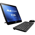 Asus ET1620IUTT-B015Q All-in-One Computer - Intel Celeron J1900 2 GHz - 2 GB DDR3 SDRAM - 320 GB HDD - 15.6" 1366 x 768 Touchscreen Display - Windows 8.1 64-bit - Desktop - Black