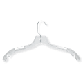 Honey-Can-Do Crystal-Patterned Top Hangers, Clear, Pack Of 24